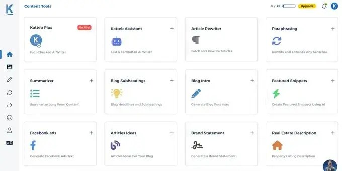 Katteb Lifetime Deal & Review | Best AI Content Writer 15 Image ThePromotes Katteb Lifetime Deal from Appsumo - Content Generation tools